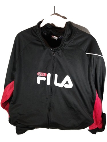Fila Sport Zip up Jacket Men's Side XL 