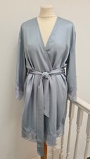 Ginia Robe Silk Blend Size UK 14