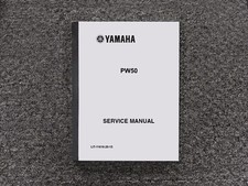 2009 Yamaha PW50 Dirt Bike Motorcycle Shop Service Repair Manual LIT-11616-20-15