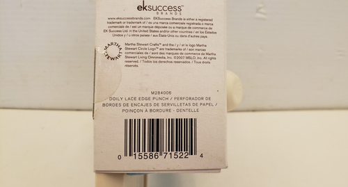 MARTHA STEWART M284006 "DOILY LACE" EDGE PUNCH, NIB - Picture 4 of 4