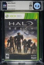 Halo Reach Xbox 360 First Print New Sealed Graded WATA 9.8 A+
