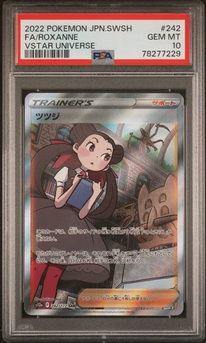 PSA 10 Gem Mint Roxanne SAR #242/172 s12a VSTAR Universe Pokemon Card Japanese