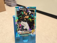 2021 Bowman Chrome Draft Sapphire Edition Aqua /20 Endy Rodriguez