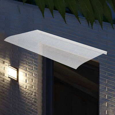 Clear Rain Shelter, Window Awning Door Canopy Awning,50*120cm Awning Canopy NEW