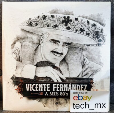 Vicente Fernandez - A Mis 80s [Vinyl] [2 LP] NEW FREE USA Shipping IN STOCK NEW