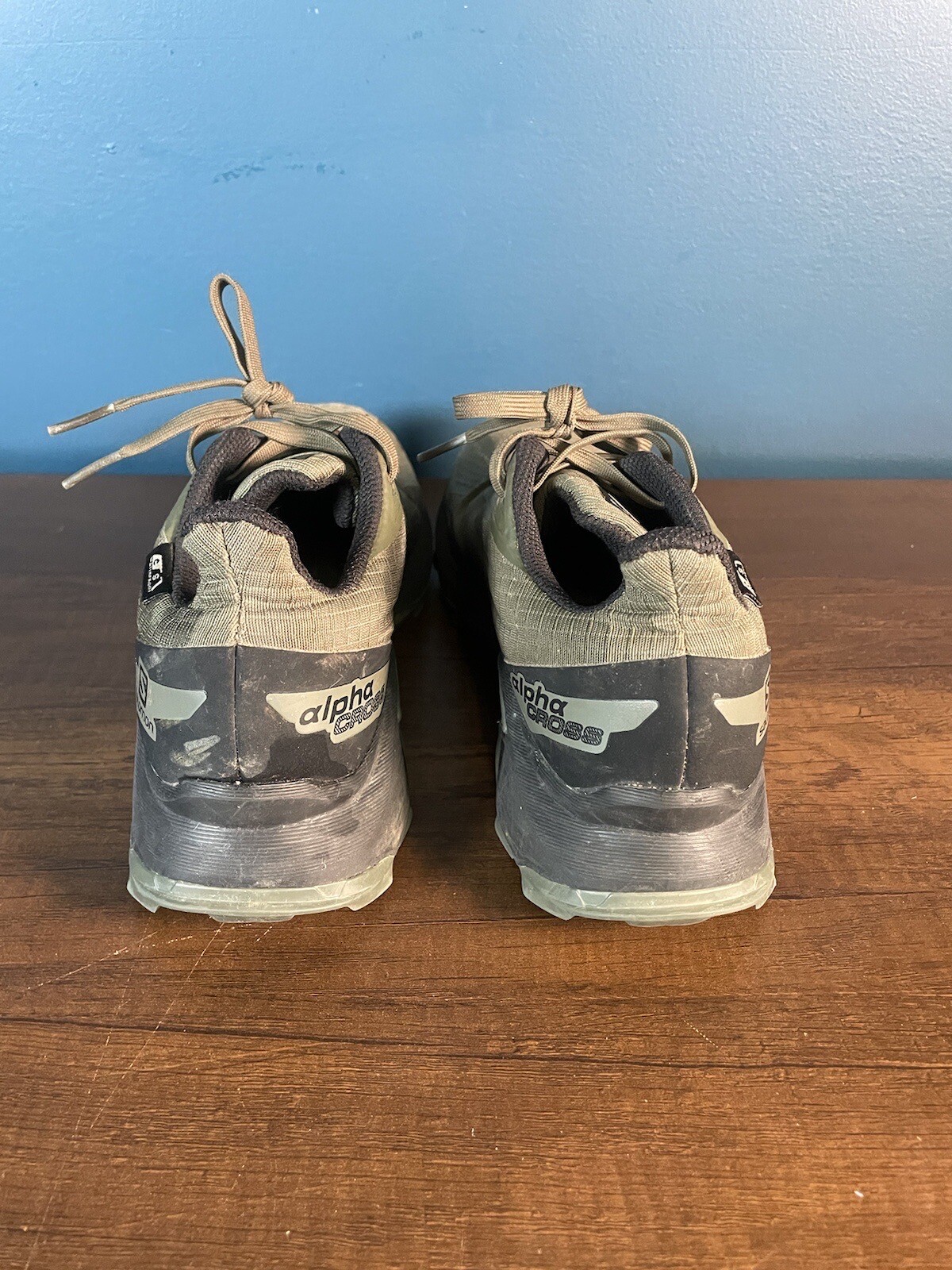 Scarpe da ginnastica uomo 5 donna 7 Salomon Speedcross 5 Gore Tex Trail verdi