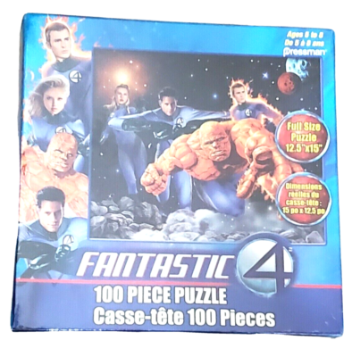 Marvel Fantastic 4 - 100 Piece Full Size Puzzle Pressman | eBay