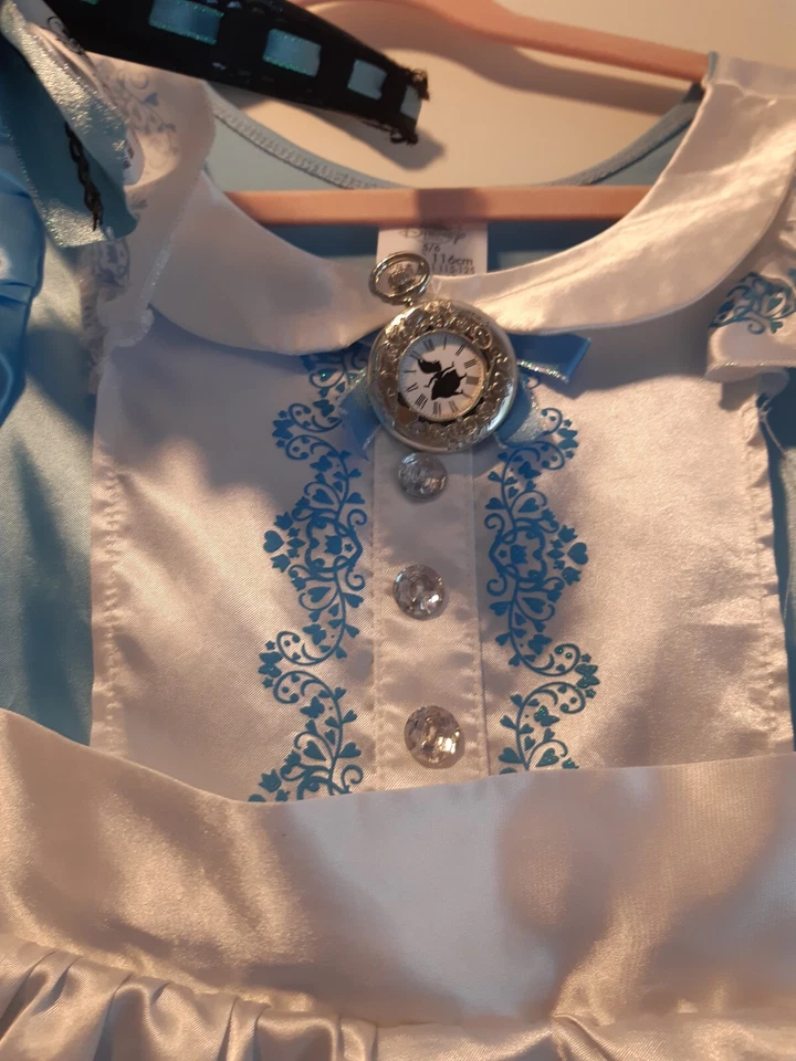 Girls Disney Store Alice In Wonderland Dress-Up/Costume Age 5-6 Years - Image 3 of 4