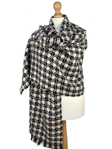Winter Warm Karo Dogtooth Print Schal Premium Weich Klassisch Mischung Schal Halstuch - Bild 4 von 5