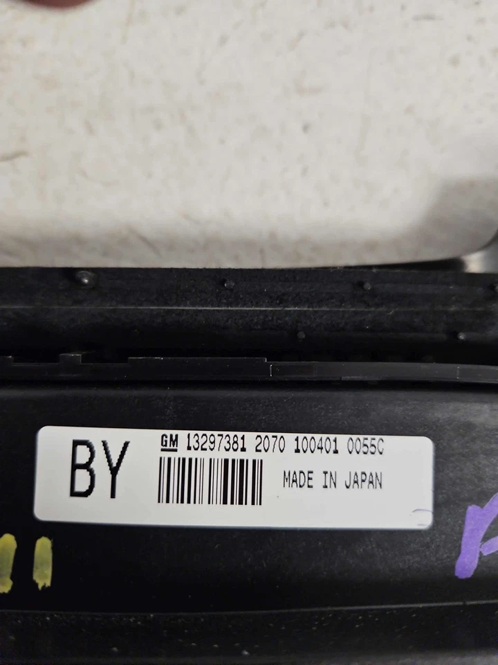 11-13 BUICK REGAL 85-87 SOMERSET нагреватель A/C управления авто, Aux Cont. (Opt CJ2) - Изображение 4 из 4