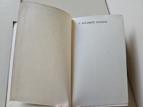 A Dolomite Fantasy Caroline V Walker 1936 1st Edition HB Book - Picture 8 of 15