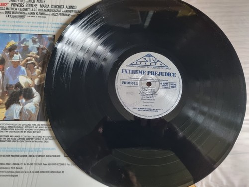 Jerry Goldsmith – Extreme Prejudice OST 1987 LP Silva Screen Records - Picture 6 of 7
