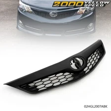 Front Upper Grille Grill New Fit For 2012 2013 2014 Toyota Camry SE XSE 4-Door