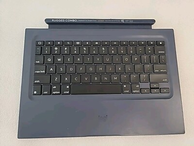 Logitech Logi Y-B0009 Rugged Combo 2 Secure Seal Keyboard For iPad In Navy Blue