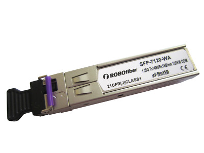 SFP Gigabit transceiver WDM A type BiDirectional 120Km 1490/1550nm Cisco ready