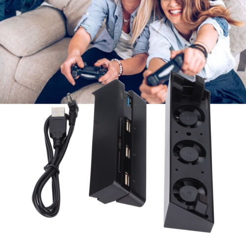 Expansion Control USB 3.0 Cooling Cooler Fan for Playstation PS4 Gaming Console - Picture 2 of 12