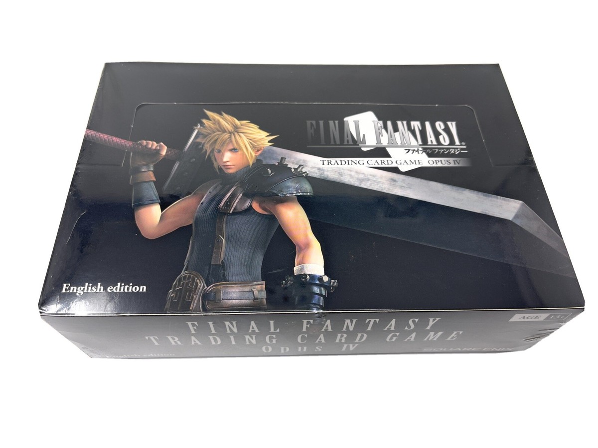 Final Fantasy TCG Trading Card Game Booster Box 36 Packs New