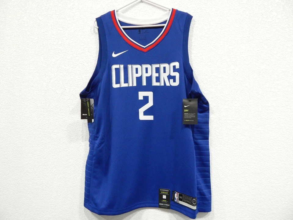 Kawhi Leonard Los Angeles Clippers Nike NBA Swingman Jersey Size XL 52