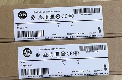 Neu fabrikversiegelt AB 1756-IF16 SER A ControlLogix 16 Pt Eingangsmodul 1756-IF16