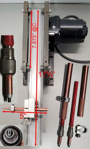 Una parte de SANDBLASTER SILVER RIBBON T-743572 potencia de Bodine Motor NSH - 11D3 - Imagen 4 de 12
