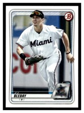 2020 Bowman Prospects  #BP-116 J.J. Bleday - Miami Marlins