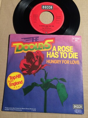 THE DOOLEYS - A ROSE HAS TO DIE / HUNGRY FOR LOVE - 7''-SINGLE - GER 1978 (11)