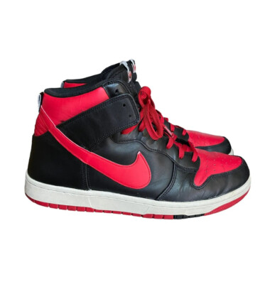 Nike Dunk High CMFT Sneaker  University Red / Black 705434 600