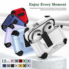 For Airpods Pro 3/2/1 Airpods 4/3/2/1 Shockproof Mag Safe Case Kickstand Cover