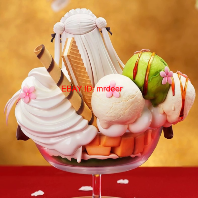 Native Studio 1/6 Grizzry Panda Ice Cream Girl Figures Model Toys