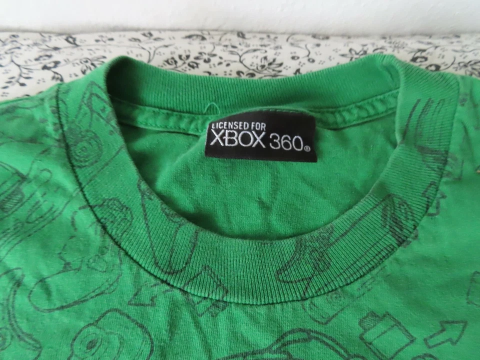 vintage rare all over print front xbox 360 tshirt L - Image 3 of 4