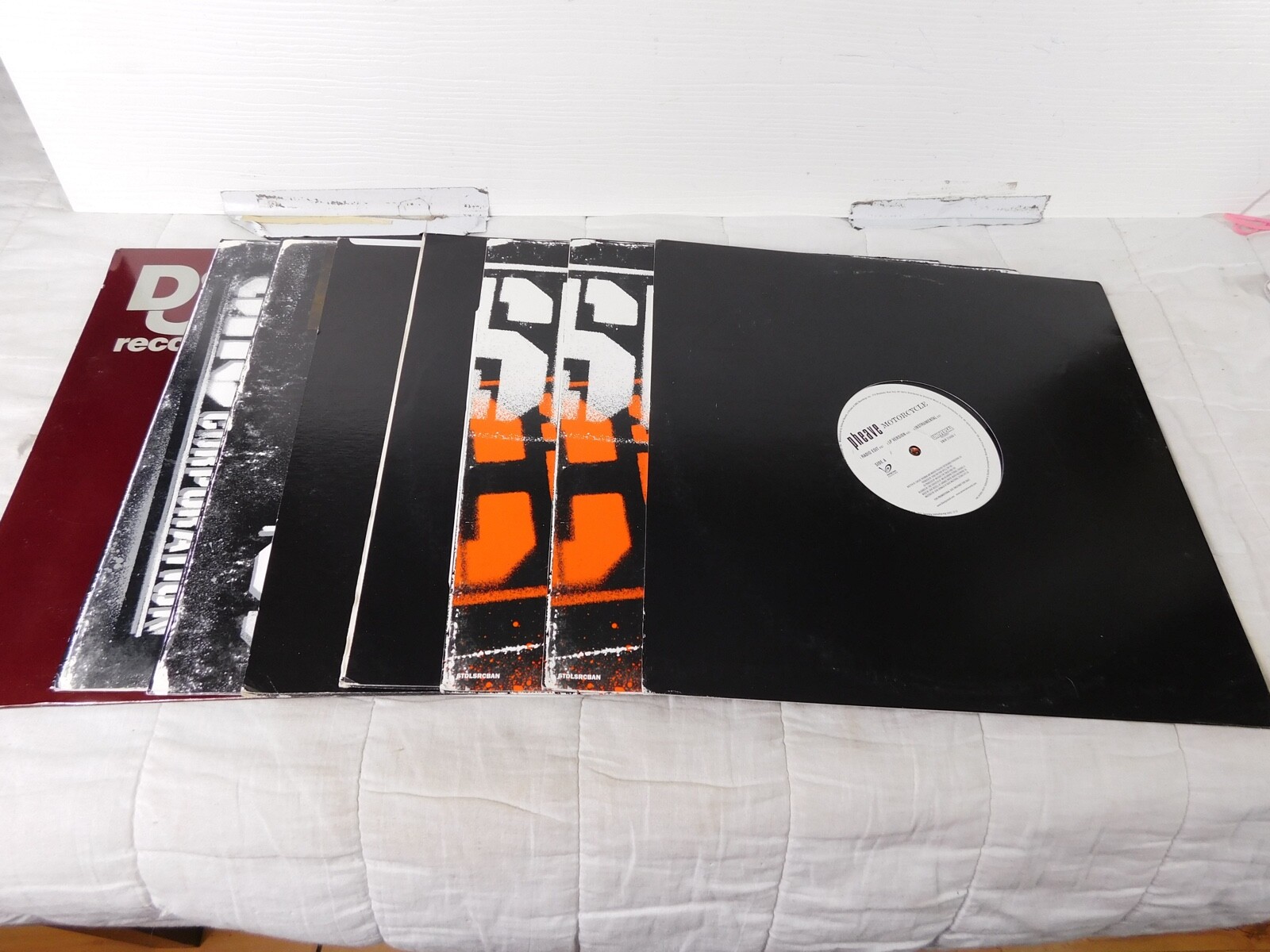 8 Rare Vinyl Records - Soul, R&B, Funk, Folk, Hip Hop, Pop - H15-image