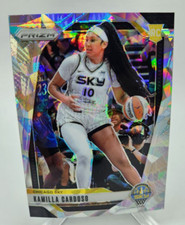 Kamilla Cardoso 2024 Panini Prizm WNBA Cracked Ice Prizm Rookie #93 Chicago Sky
