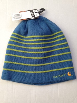 carhartt blue green beanie