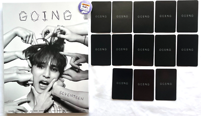 SEVENTEEN GOING MAGAZINE BLACK ver. OFFICIAL PHOTOBOOK 13