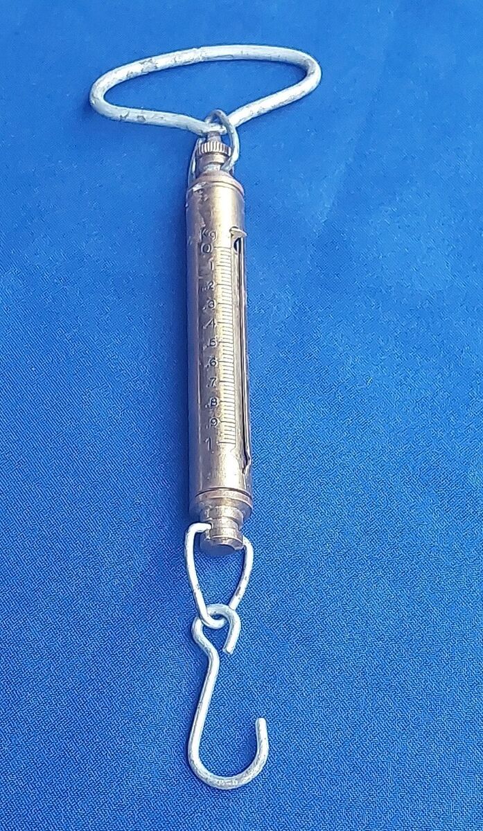 Chatillon Brass Hanging Scale Made in NY USA Model IN-2 | eBay Chatillon Brass Hanging Scale Made in NY USA Model IN-2 | eBay