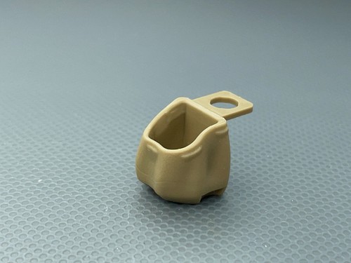 LEGO Dark Tan Minifigure Backpack Open Bag Sack Knapsack 92590 (x2) - Picture 6 of 9
