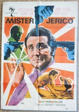 PATRICK MACNEE (The AVENGERS) MISTER JERICO movie poster Spain 1970 Luger image