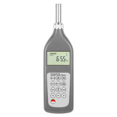 Impulse Integrating Sound Level Meter Noise Sound Level Tester with 25dB~130dB