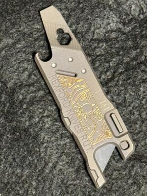 Rexford RUT V5 PTHFINDER Titanium Multi-Tool VREX2 Blade and