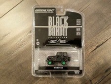 GREENLIGHT 1/64 BLACK BANDIT SERIES 19 1970 Jeep CJ-5 27950-D Diecast Chase Car