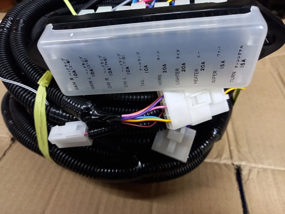 TOYOTA LAND CRUISER FJ40 79-84 TABLERO COMPLETO TABLERO ARNÉS DE CABLES Juego Foto 4 de 4