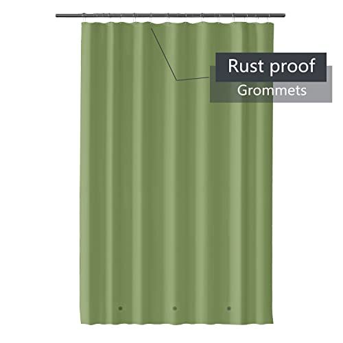 Green Shower Curtain Liner 72 x 72, Plastic Waterproof 4G Army Green eBay