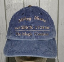 Mickey Mouse The Magic Continues Hat Cap Adjustable Strap