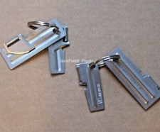 6 pc P38  P51 Can Opener US Shelby  Key Ring Military Survival Camping Hiking
