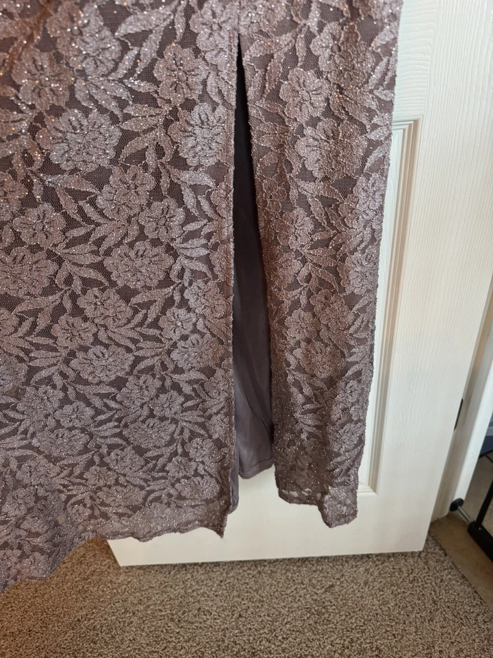 Damas Talla 10 Oleg Cassini Vestido de fantasía para una boda Foto 4 de 4