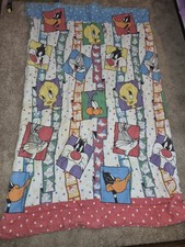 Vintage Original Looney Tunes Twin Bed Comforter