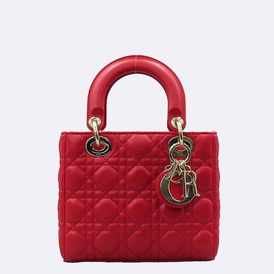 Dior M0538OCEA M900 Red Canage Lambskin Lady Dior MY ABC DIOR S