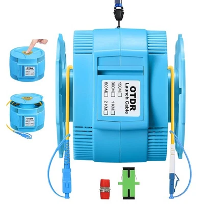 OTDR Launch Cable Box SC UPC-LC UPC 500m Fiber Optic Dead Zone Eliminator - Image 1 of 4