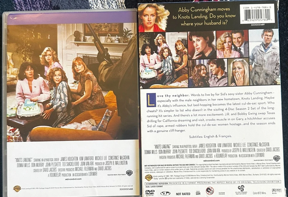 Knots Landing The complete Season 1 & Season 2 DVD Set. Foto 2 de 4