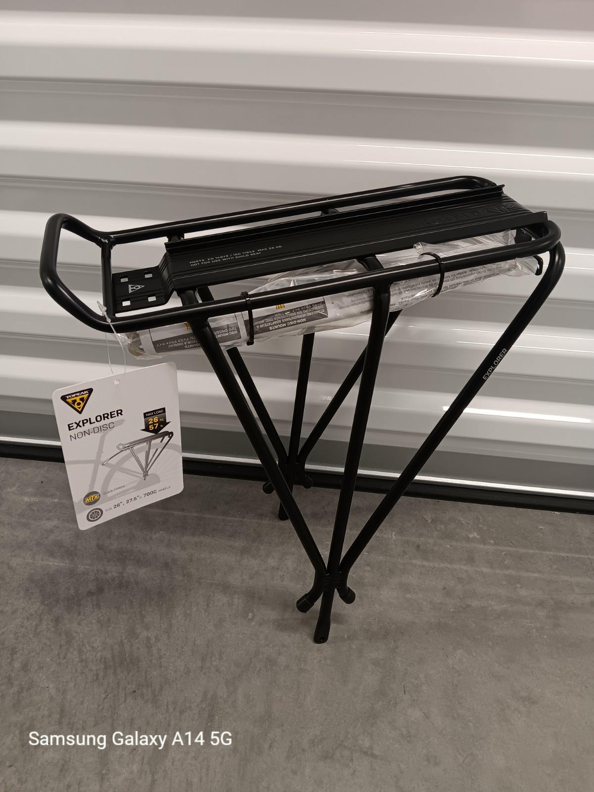 Topeak MTX Explorer Standard Non-Disc Bicycle Rear Rack For 